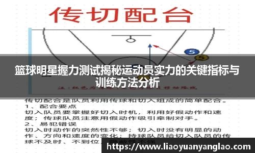 篮球明星握力测试揭秘运动员实力的关键指标与训练方法分析